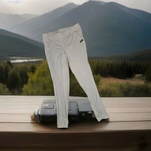 Kerrits women's full-seat riding tights with silicone grip Size Xl Beige